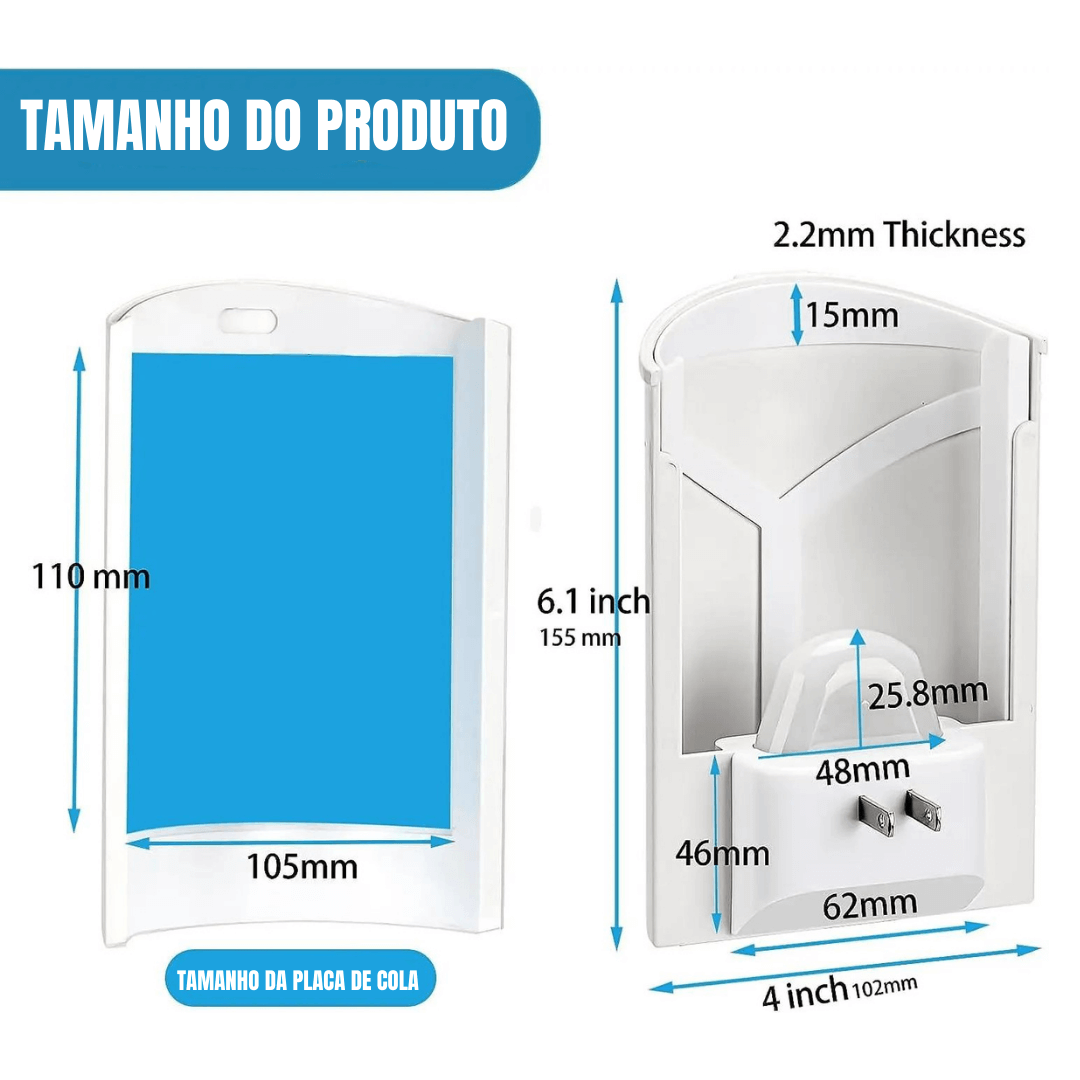 Armadilha de insetos com luz noturna