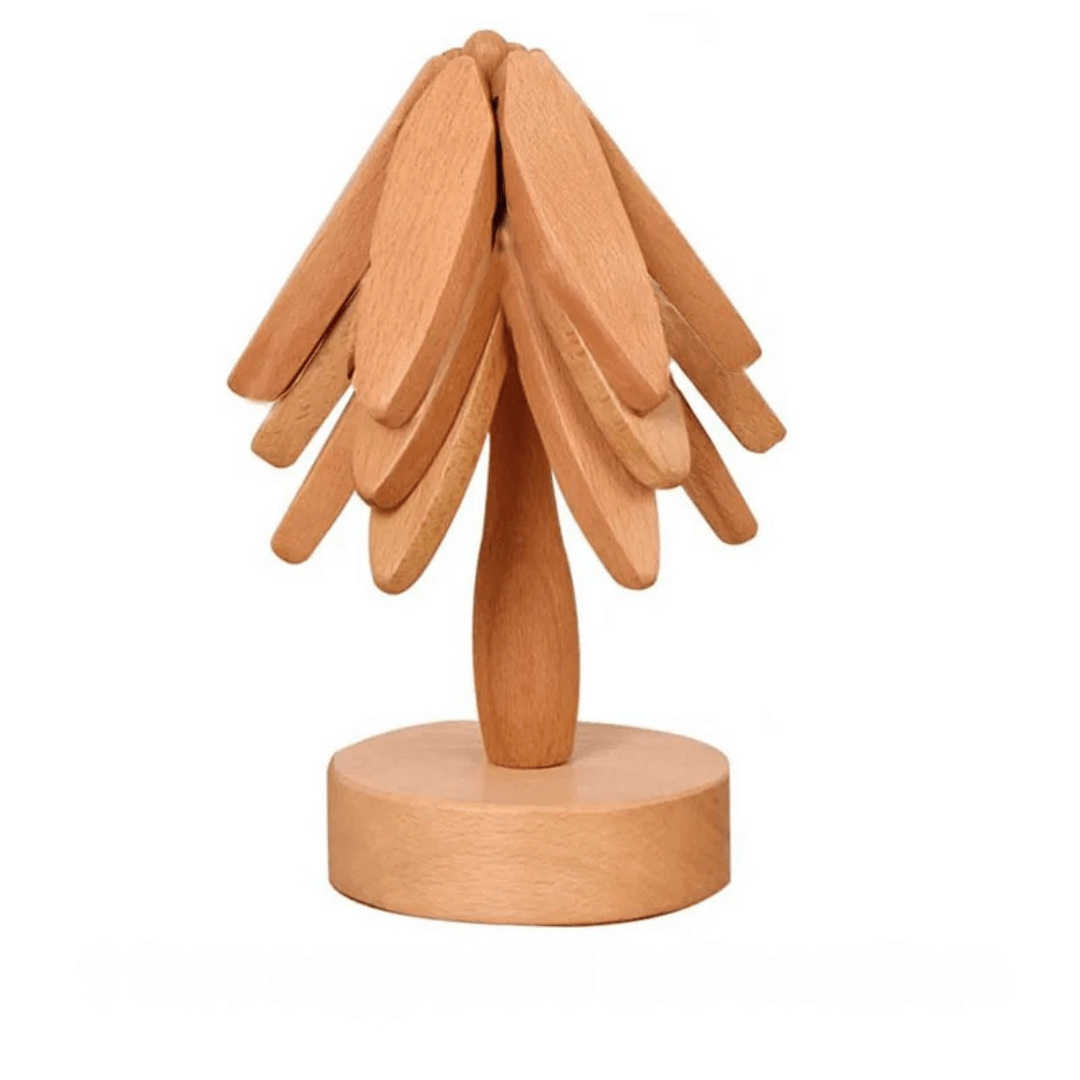 3X TAPETES DE MESA + SUPORTE EM DESIGN DE ÁRVORE - Nature's Harmony Set