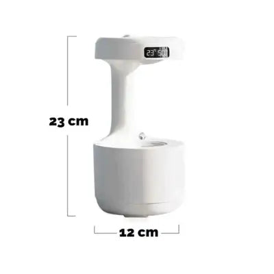 Umidificador de Ar e Difusor de Aromas - Efeito Anti-gravidade