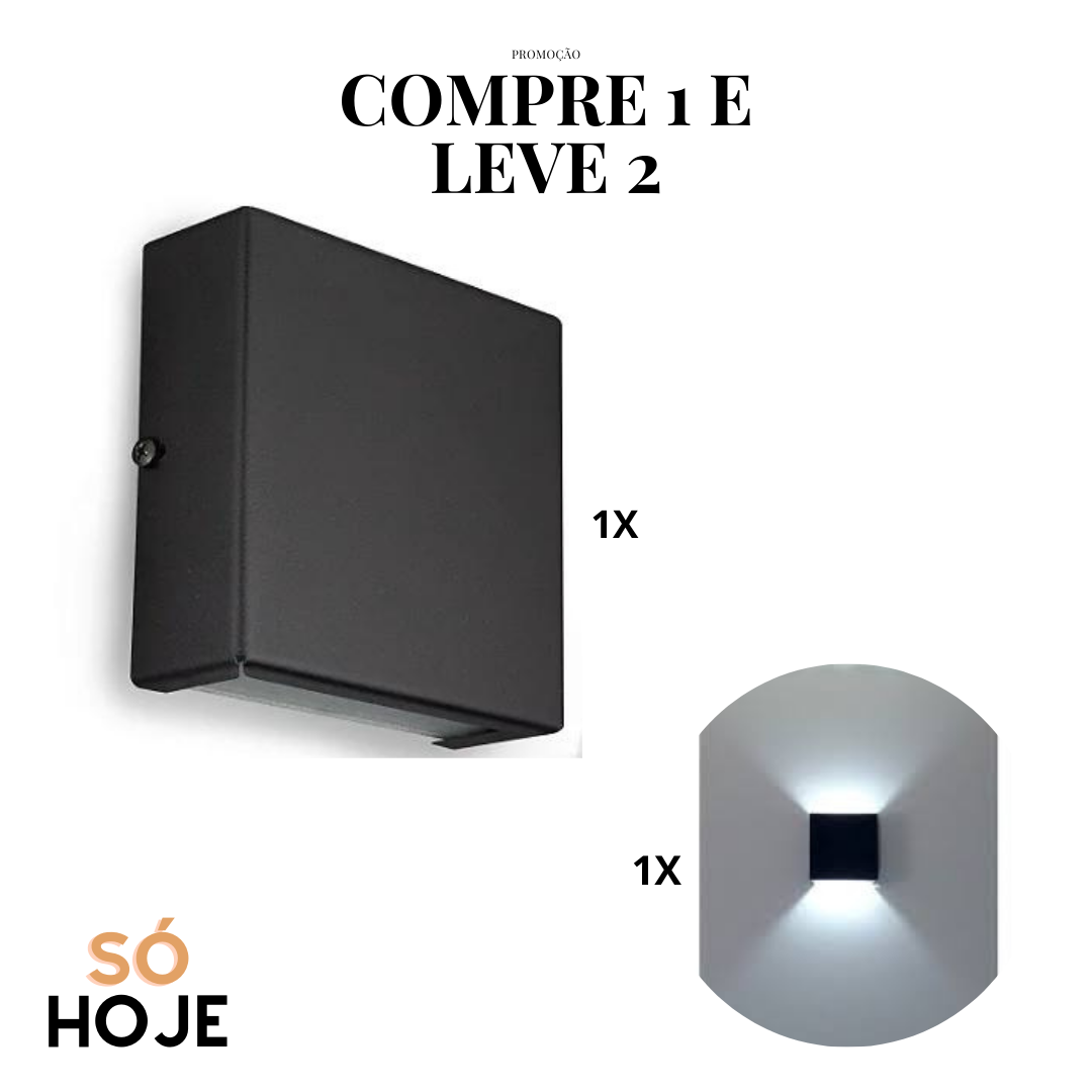 Arandela de Parede – Compre 1 e Leve 2 | Design Moderno